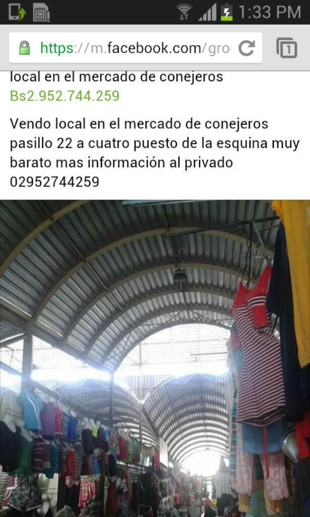 Local Mercado D Conejeros