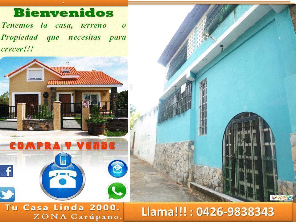 Casa en Venta en La Avenida Perimetral cerca de los Bloques de Tío Pedro Carúpano, estado