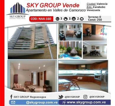 SKY GROUP Vende Apartamento en Valles de Camoruco, 250 m2