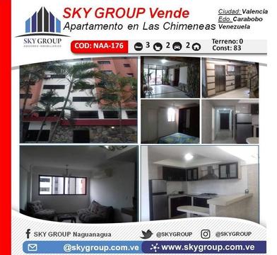 apartamento en venta las chimeneas cod naa176 josmaryskygroup