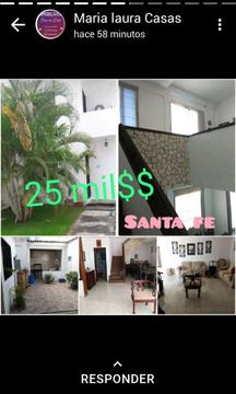 Casa en Venta Urb Santa Fe