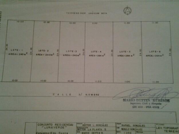 venta de terreno total mente propios documento total mente registrado