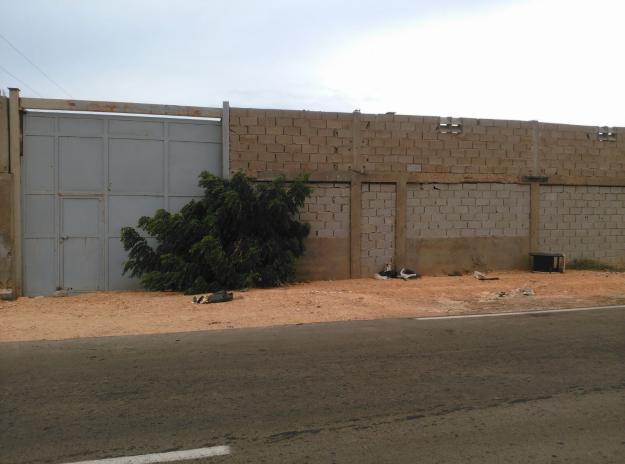 En Venta Terreno cercado en Sector Josefa Camejo con fundaciones para construir edificio. COD234