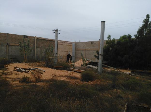 En Venta Terreno cercado en Sector Josefa Camejo con fundaciones para construir edificio. COD234