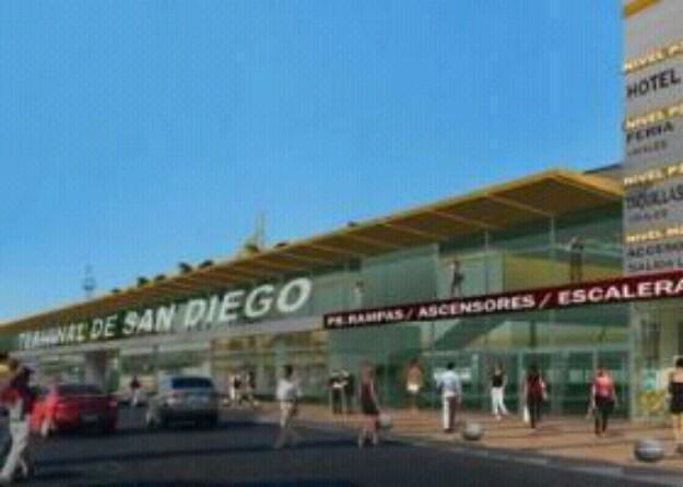 Local Terminal Turistico del Centro. San Diego