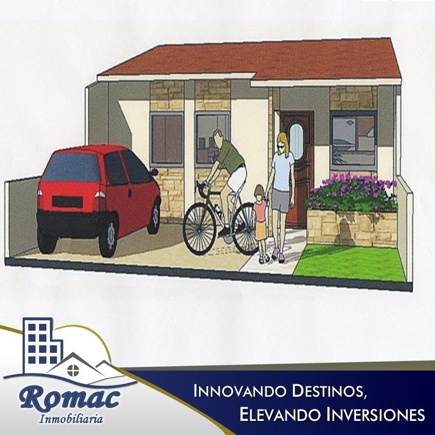 Porque Pensamos en Ti Romac Ofrece Proyecto Habitacional de una Planta 90 m2 de Construccion