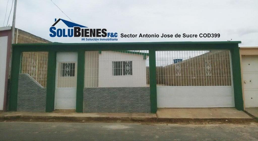 En venta Casa en el Sector Antonio Jose de Sucre